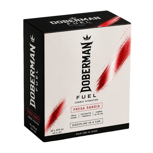 12 Pack - Bebida Fuel Crimson Rush