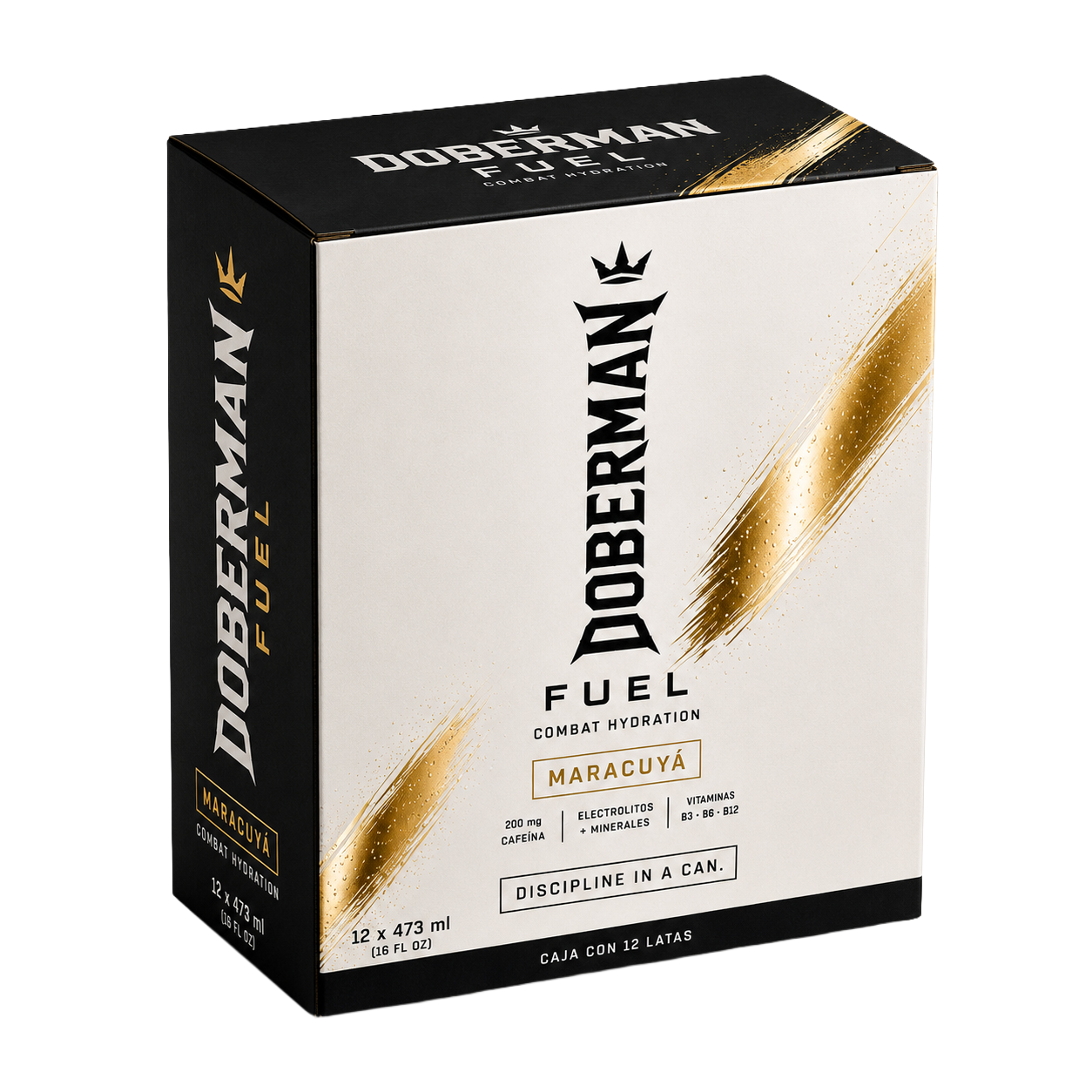 12 Pack - Bebida Fuel Golden Fury
