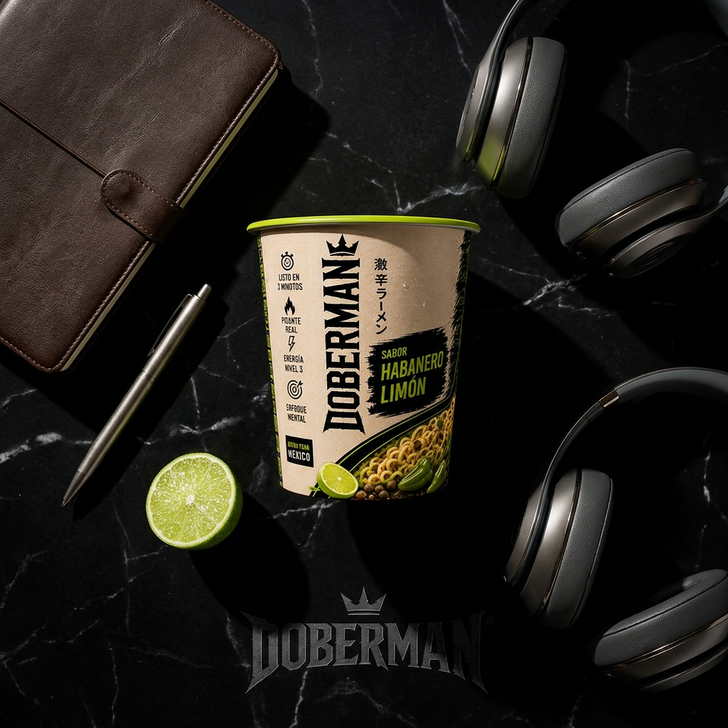 12 Pack Sopa Ramen Habanero Limón
