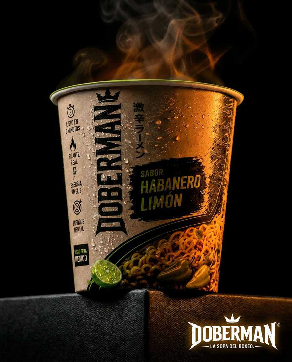 12 Pack Sopa Ramen Habanero Limón