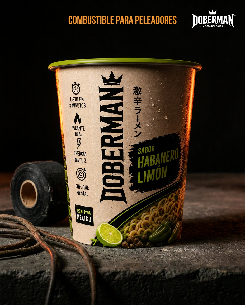 12 Pack Sopa Ramen Habanero Limón