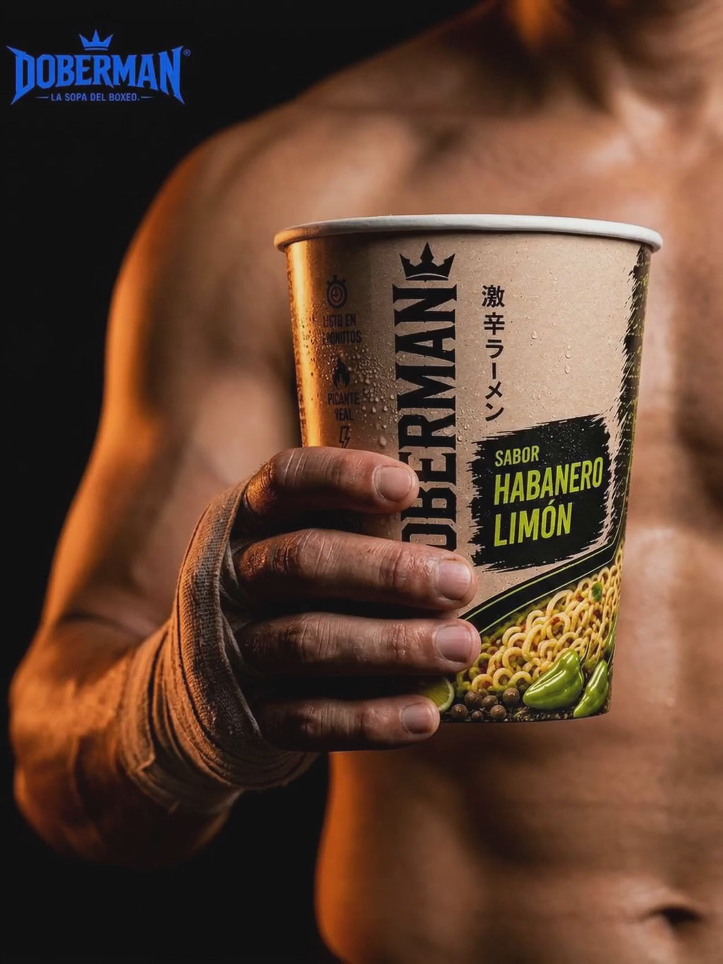 12 Pack Sopa Ramen Habanero Limón