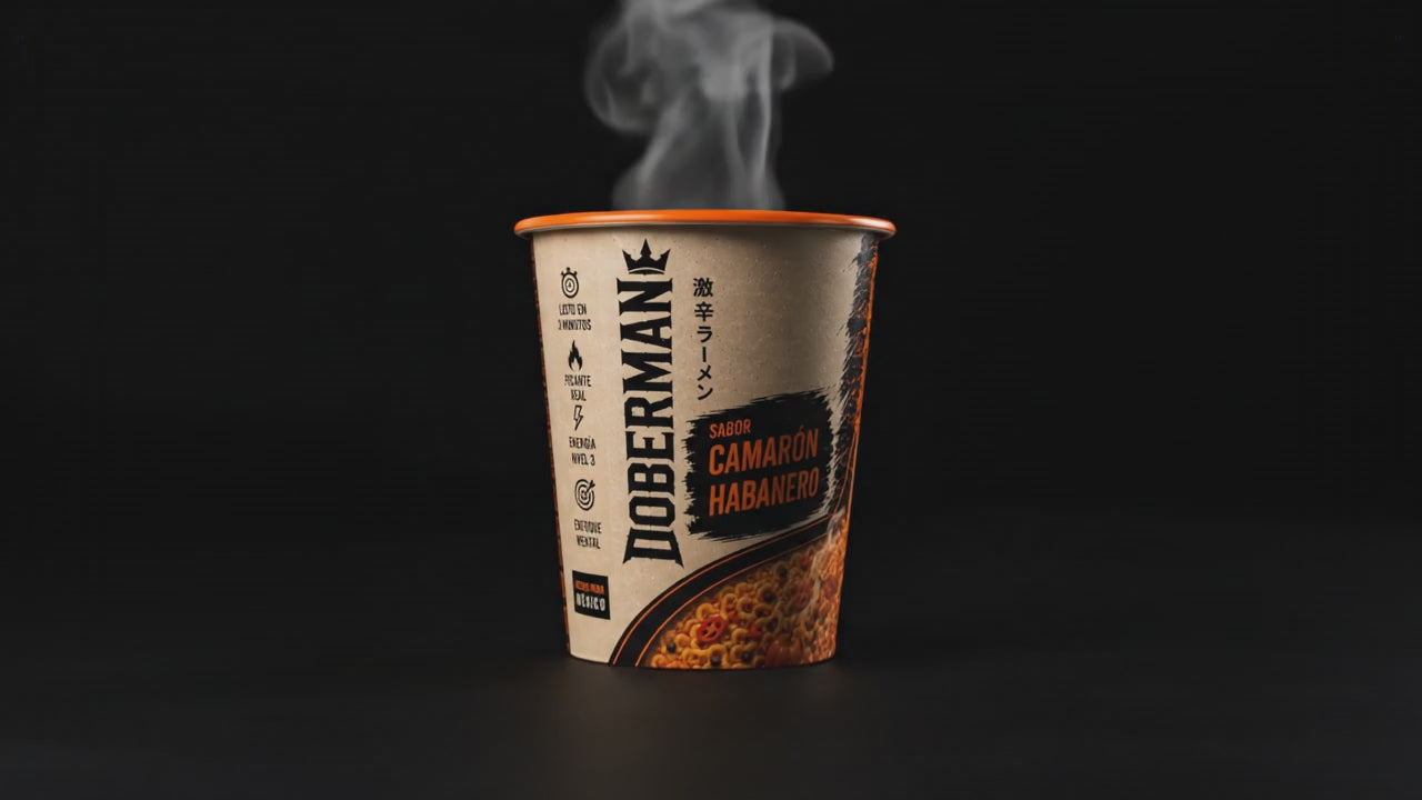 12 Pack Sopa Ramen Camarón Habanero